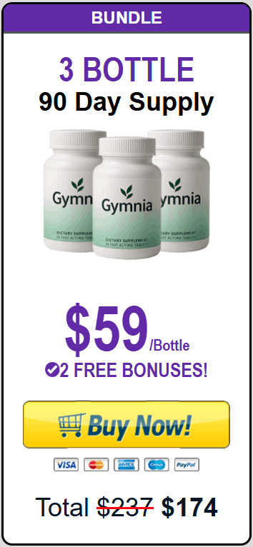 Order Gymnia 3 Bottles
