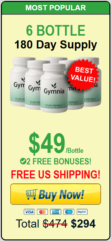Order Gymnia 6 Bottles